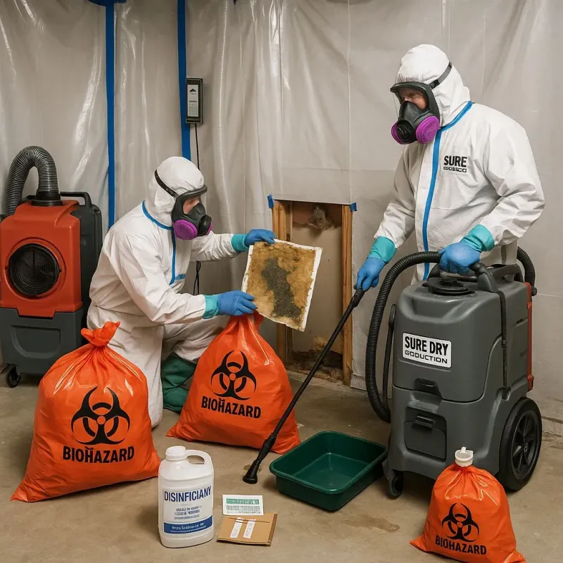 Contaminated Water Handling Protocols process in Clarendon, VT