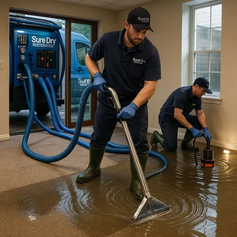 Water Extraction and Removal process in Clarendon, VT